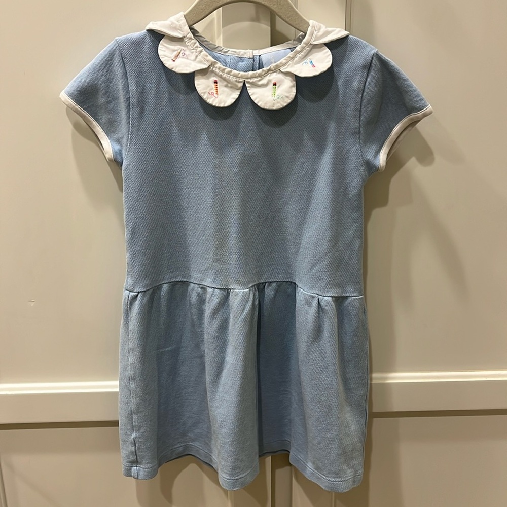 Petal collar school dress by Bella Bliss